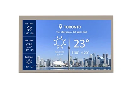Pantalla LCD de control central